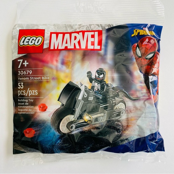 Lego | Spider-Man Venom Street Bike Set 30679 NWT 53 Pieces - Picture 1 of 3